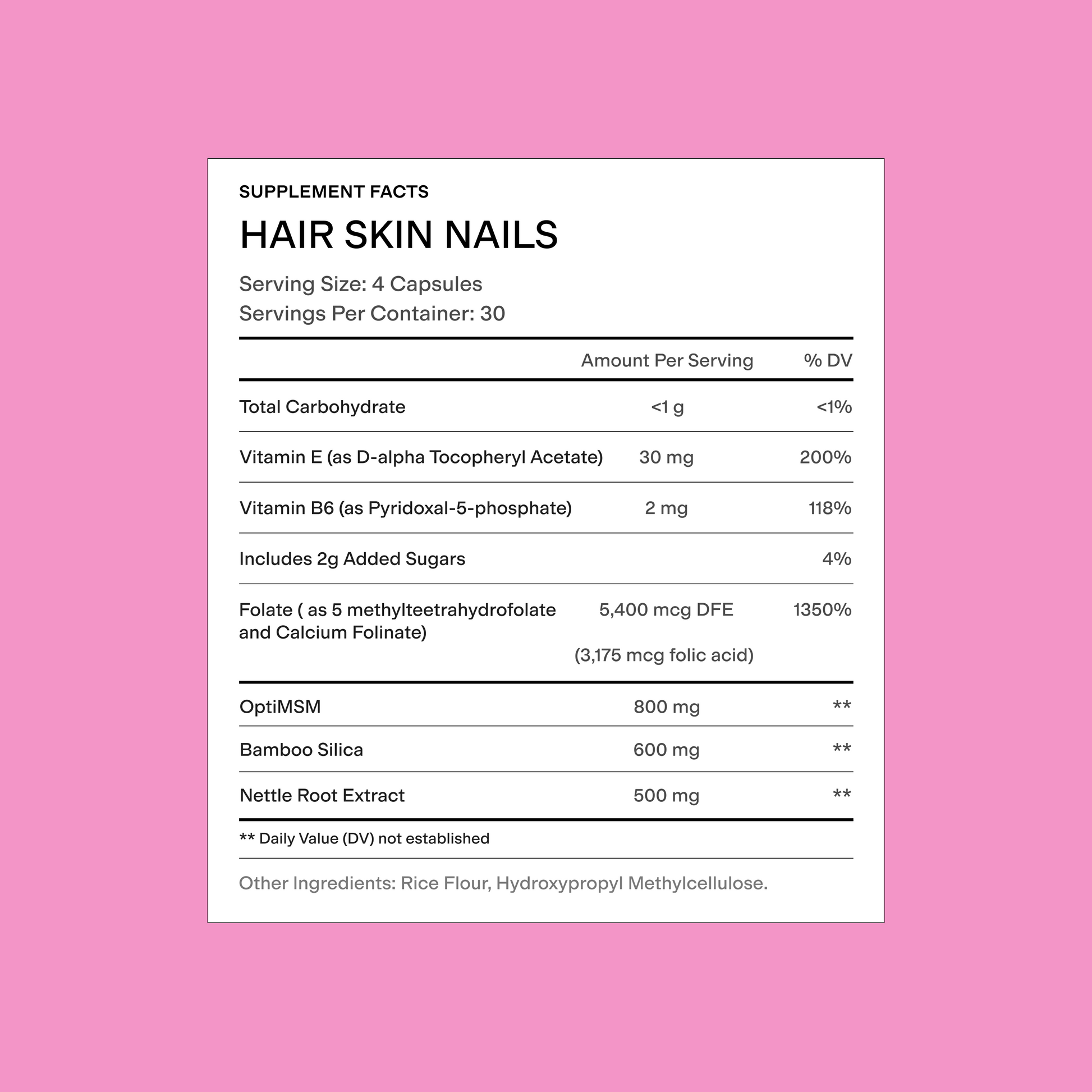 HAIR SKIN NAILS