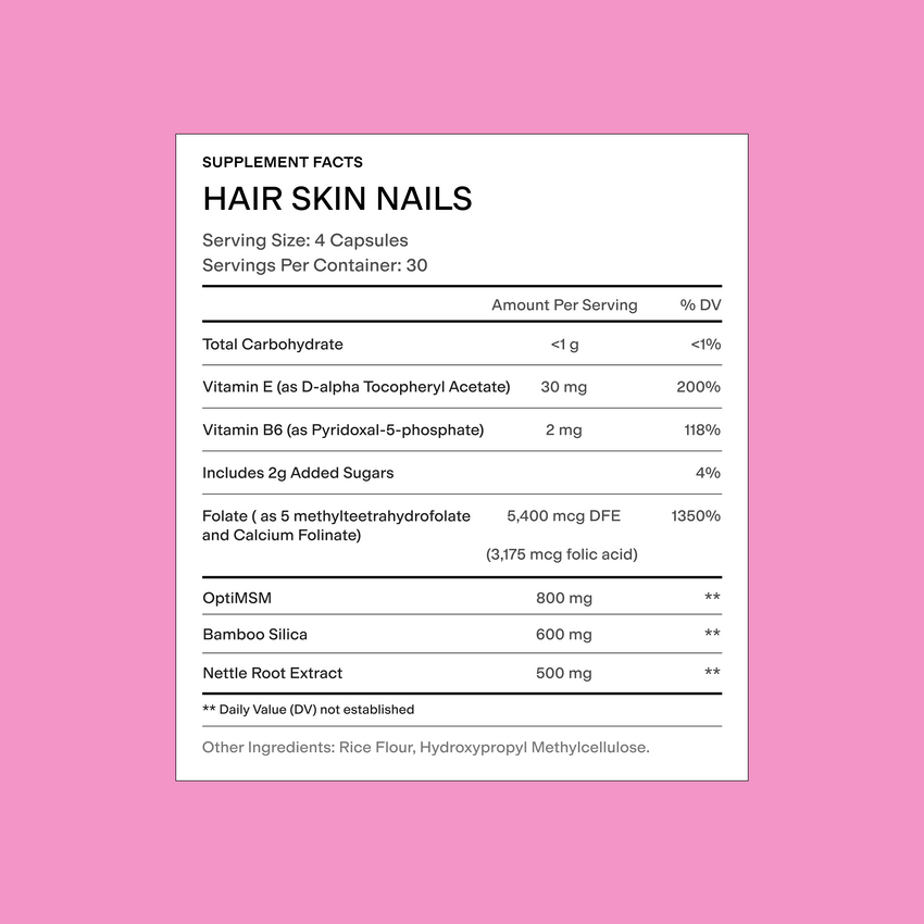 HAIR SKIN NAILS