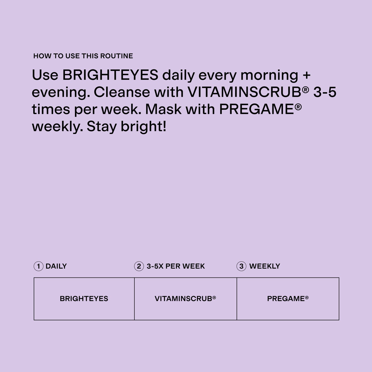 Advanced Brightening Routine
